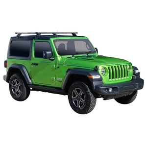 Prorack Silver 2 Bar Heavy Duty Through Bar kit to suit Jeep Wrangler JL 3dr SUV (5/2019 - Current)