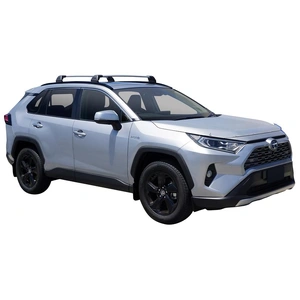 Prorack Black 2 Bar Aero Flush Bar kit to suit Toyota Rav4 5dr SUV (5/2019 - Current)