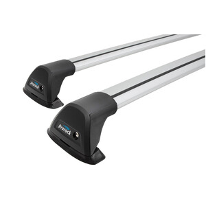 Prorack Silver 2 Bar Aero Flush Bar kit to suit Citroen C3 Aircross 5dr SUV (2018 - Current)