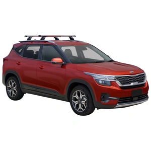 Prorack Black 2 Bar Heavy Duty Through Bar kit to suit Kia Seltos 5dr SUV (10/2019 - Current)