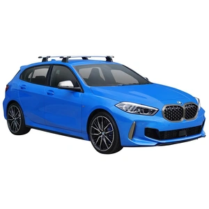 Prorack Black 2 Bar Aero Through Bar kit to suit BMW 1 Series F40 5dr Hatch (8/2019 - Current)