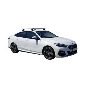 Prorack Silver 2 Bar Aero Through Bar kit to suit BMW 2 Series F44 Gran Coupe 4dr Coupe (3/2020 - Current)