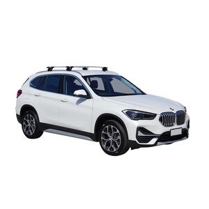 Prorack Black 2 Bar Aero Through Bar kit to suit BMW X1 F48 5dr SUV (2016 - 10/2022)