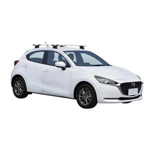 Prorack Black 2 Bar Aero Through Bar kit to suit Mazda 2 5dr Hatch (2014 - Current)