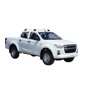 Prorack Silver 2 Bar Aero Flush Bar kit to suit Isuzu D-Max LS-U/LS-M Double Cab 4dr Ute (10/2020 - Current)