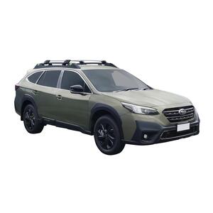 Prorack Black 2 Bar Aero Flush Bar kit to suit Subaru Outback X 5dr Wagon (2021 - Current)