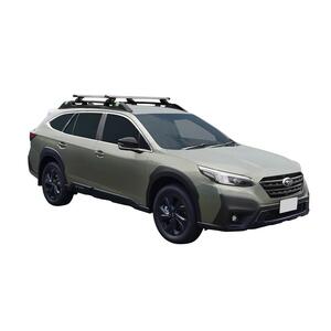Prorack Silver 2 Bar Heavy Duty Through Bar kit to suit Subaru Outback X 5dr Wagon (2021 - Current)