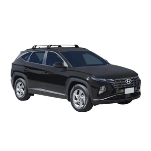Prorack Silver 2 Bar Aero Flush Bar kit to suit Hyundai Tucson 5dr SUV (7/2021 - Current)