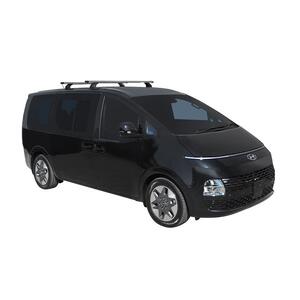 Prorack Silver 3 Bar Heavy Duty Through Bar kit to suit Hyundai Staria 5dr MPV (8/2021 - Current)