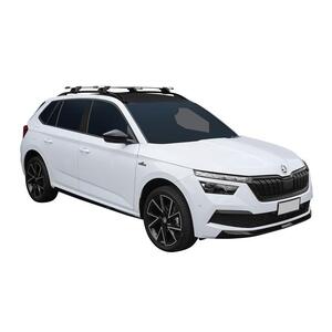 Prorack Black 2 Bar Aero Through Bar kit to suit Skoda Kamiq 5dr SUV (2020 - Current)