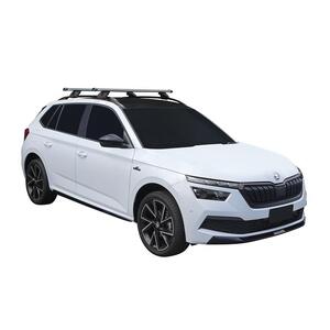 Prorack Black 2 Bar Heavy Duty Through Bar kit to suit Skoda Kamiq 5dr SUV (2020 - Current)