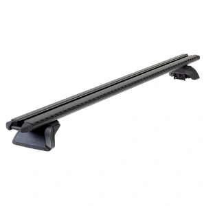 Yakima Black 2 Bar TrimHD Thru Bar Flush Rail Mount Crossbar Kit for Isuzu MU-X 5dr SUV (08/2021 - On)