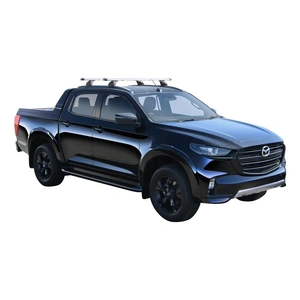 Prorack Black 2 Bar Heavy Duty Through Bar kit to suit Mazda BT-50 Dual Cab SP 4dr Ute (12/2021 - Current)