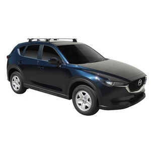 Prorack Black 2 Bar Aero Through Bar kit to suit Mazda CX-5 5dr SUV (2017 - Current)
