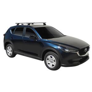 Prorack Black 2 Bar Heavy Duty Through Bar kit to suit Mazda CX-5 5dr SUV (2017 - Current)