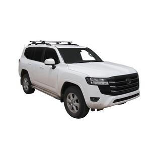 Prorack Silver 2 Bar Heavy Duty Through Bar kit to suit Toyota Land Cruiser 300 Series 5dr SUV (12/2021 - Current)