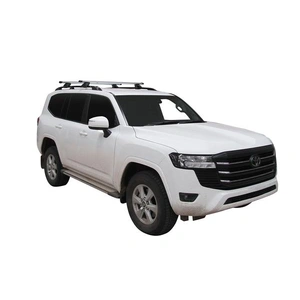 Prorack Silver 2 Bar Heavy Duty Through Bar kit to suit Toyota Land Cruiser 300 Series 5dr SUV (12/2021 - Current)