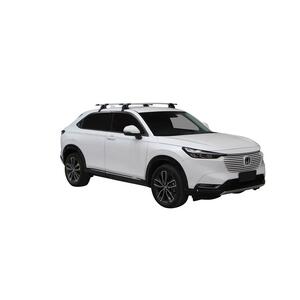 Prorack Silver 2 Bar Aero Through Bar kit to suit Honda HR-V 5dr SUV (6/2022 - Current)