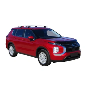Prorack Black 2 Bar Aero Through Bar kit to suit Mitsubishi Outlander 5dr SUV (10/2021 - Current)