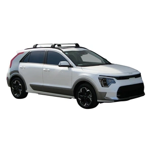 Prorack Silver 2 Bar Aero Flush Bar kit to suit Kia Niro 5dr SUV (8/2022 - Current)