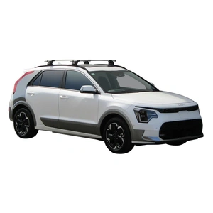 Prorack Silver 2 Bar Aero Through Bar kit to suit Kia Niro 5dr SUV (8/2022 - Current)