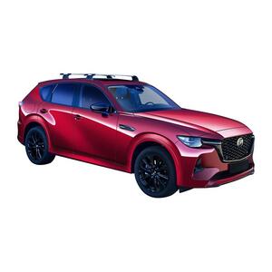 Prorack Silver 2 Bar Aero Through Bar kit to suit Mazda CX-60 5dr SUV (2023 - Current)