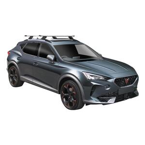 Prorack Black 2 Bar Heavy Duty Through Bar kit to suit Cupra Formentor VZx 5dr SUV (10/2022 - Current)