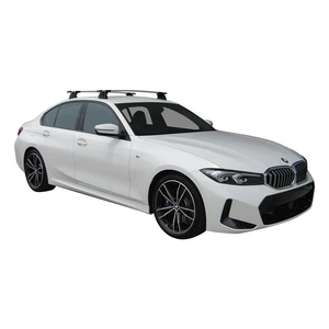 Prorack Black 2 Bar Aero Through Bar kit to suit BMW 3 Series 4dr Sedan (10/2019 - Current)