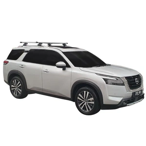 Prorack Silver 2 Bar Aero Flush Bar kit to suit Nissan Pathfinder 5dr SUV (12/2022 - Current)