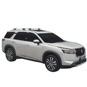 Prorack Black 2 Bar Aero Through Bar kit to suit Nissan Pathfinder 5dr SUV (12/2022 - Current)