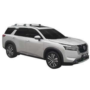 Prorack Silver 2 Bar Heavy Duty Through Bar kit to suit Nissan Pathfinder 5dr SUV (12/2022 - Current)
