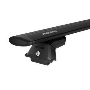 Yakima Black 2 Bar JetStream Thru Bar Fixed Point Mount Crossbar Kit for Hyundai i30 5dr Hatch (2012 - 2017)