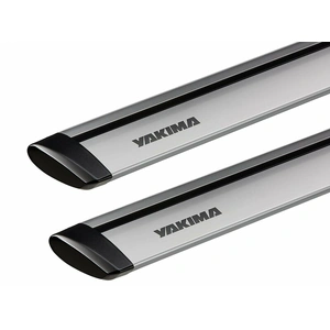 Yakima Silver JetStream Thru Bar Track Mount Crossbar Kit for Mitsubishi Triton Double Cab 4dr Ute (06/2006 - 03/2015)