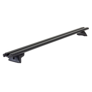 Yakima Black 2 Bar TrimHD Thru Bar Track Mount Crossbar Kit for Toyota HiLux Rogue (Rear Cargo) 4dr Ute (2021 - On)