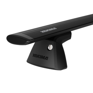 Yakima Black 2 Bar JetStream Thru Bar Clamp Mount Crossbar Kit for BMW 5 Series E60 4dr Sedan (2003 - 2009)