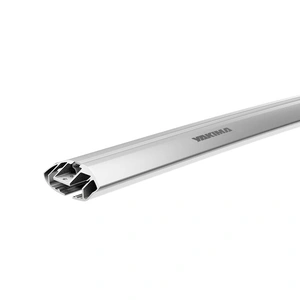 Yakima Silver 2 Bar JetStream Flush Bar Flush Rail Mount Crossbar Kit for Mini Hardtop 4dr 5dr Hatch (2015 - On)