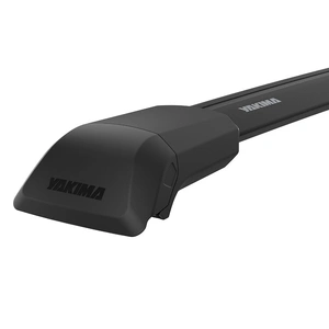 Yakima Black 2 Bar JetStream Flush Bar Flush Rail Mount Crossbar Kit for Mitsubishi Triton Double Cab 4dr Ute (02/2024 - On)