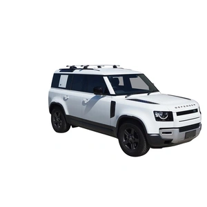 Prorack Silver Aero Through Bar kit to suit Land Rover Defender 130 5dr SUV (2023 - Current)