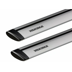 Yakima Silver JetStream Thru Bar Track Mount Crossbar Kit for Volkswagen Caravelle T6 5dr Van (12/2015 - On)