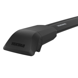 Yakima Black 2 Bar JetStream Flush Bar Flush Rail Mount Crossbar Kit for Audi Q7/SQ7 5dr SUV (09/2006 - 2015)