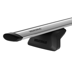 Yakima Silver 2 Bar JetStream Thru Bar Flush Rail Mount Crossbar Kit for Subaru Forester 5dr SUV (07/2025 - On)