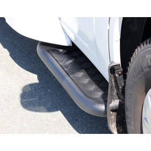 ECB Silver Hammertone Powdercoat Side Step to suit Fiat Ducato 05/20 - Onwards