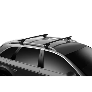 Thule SquareBar Evo 135 - 135 cm roof bar 2-pack black