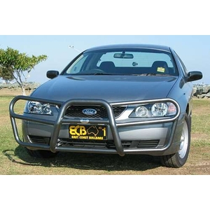 ECB Textura Black Powdercoat Roo Bar to suit Ford Falcon BF Excludes XR 10/02 - 09/06
