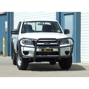 ECB Black Ripple Roo Bar to suit Ford Ranger PK 04/09 - 09/11