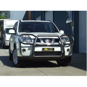 ECB Textura Black Powdercoat Roo Bar to suit Nissan X-Trail T31 08/10 - 02/14