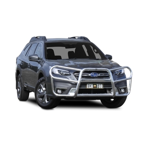 ECB Silver Hammertone Powdercoat Roo Bar to suit Subaru Outback 12/20 - Onwards