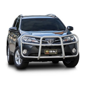 ECB Black Ripple Powdercoat Roo Bar to suit Toyota Rav4 12/12 - 09/15