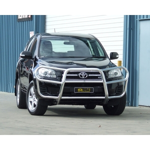 ECB Silver Hammertone Powdercoat Roo Bar to suit Toyota Rav4 01/06 - 09/08