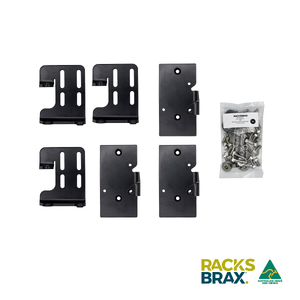RacksBrax XD Side Twist Short Foot Bracket (Triple)